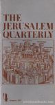 The Jerusalem Quarterly ; Number Four, Summer 1977